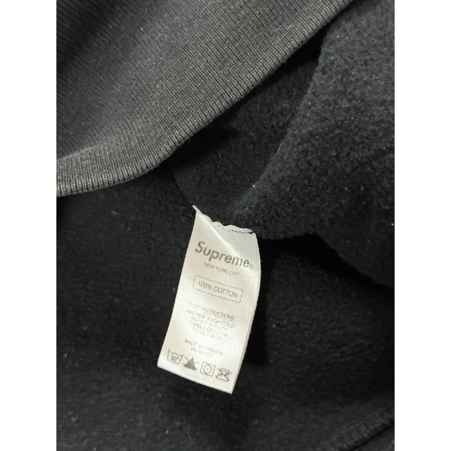 Supreme Slayer hoodie black FW16