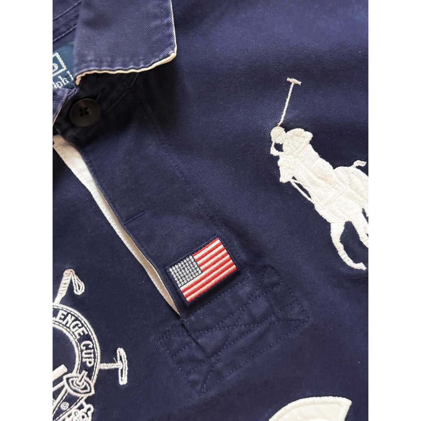 Chief Keef Polo Ralph Lauren USA big pony longsleeve