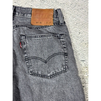Levi’s vintage denim shorts distressed washed gray black