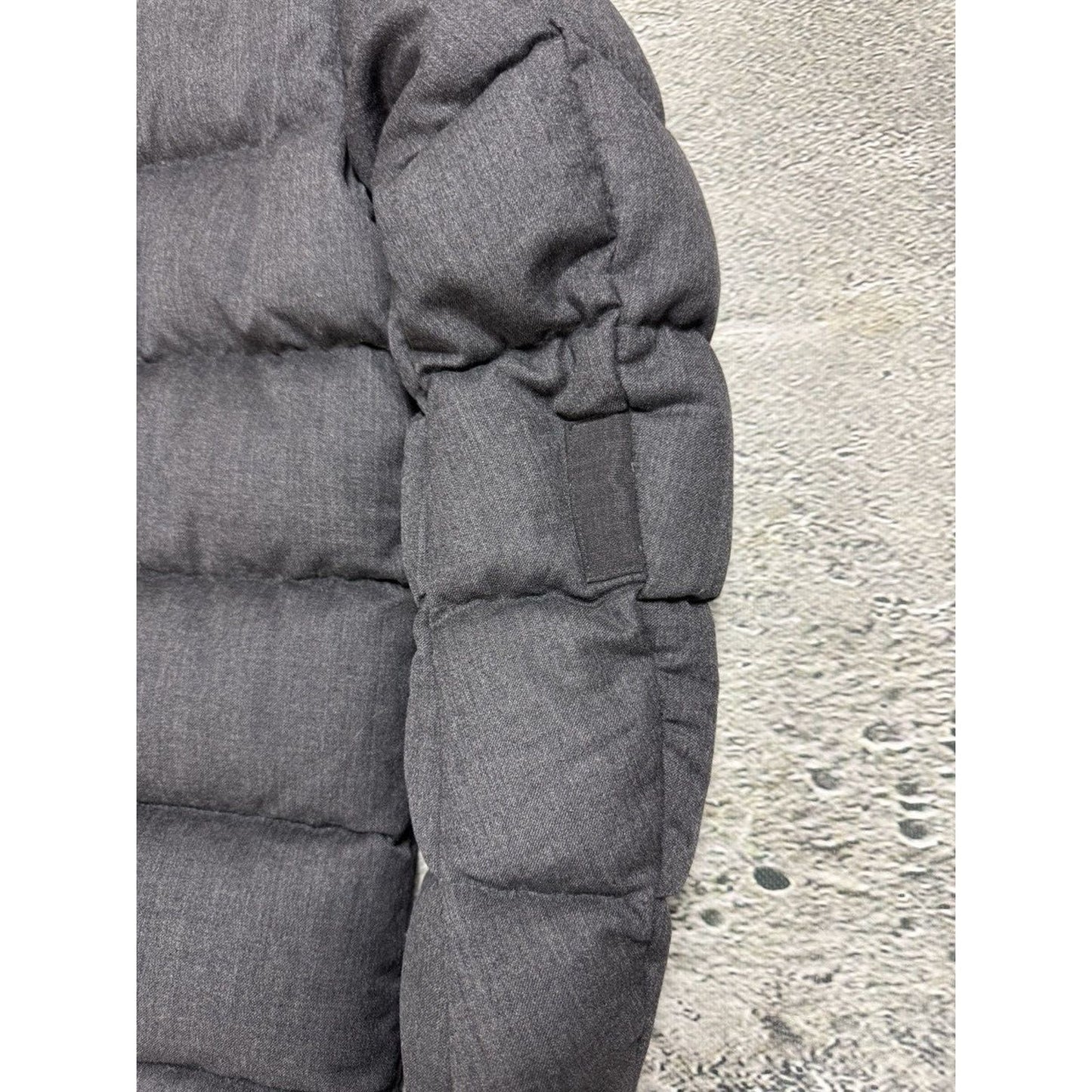 Moncler puffer jacket grey down
