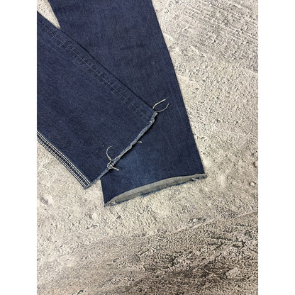 True Religion jeans vintage Jack denim pants thick stitching