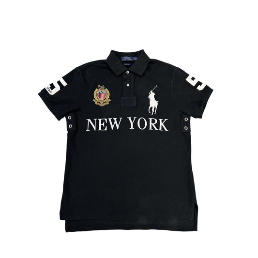 Chief Keef Polo Ralph Lauren New York black Polo T-shirt