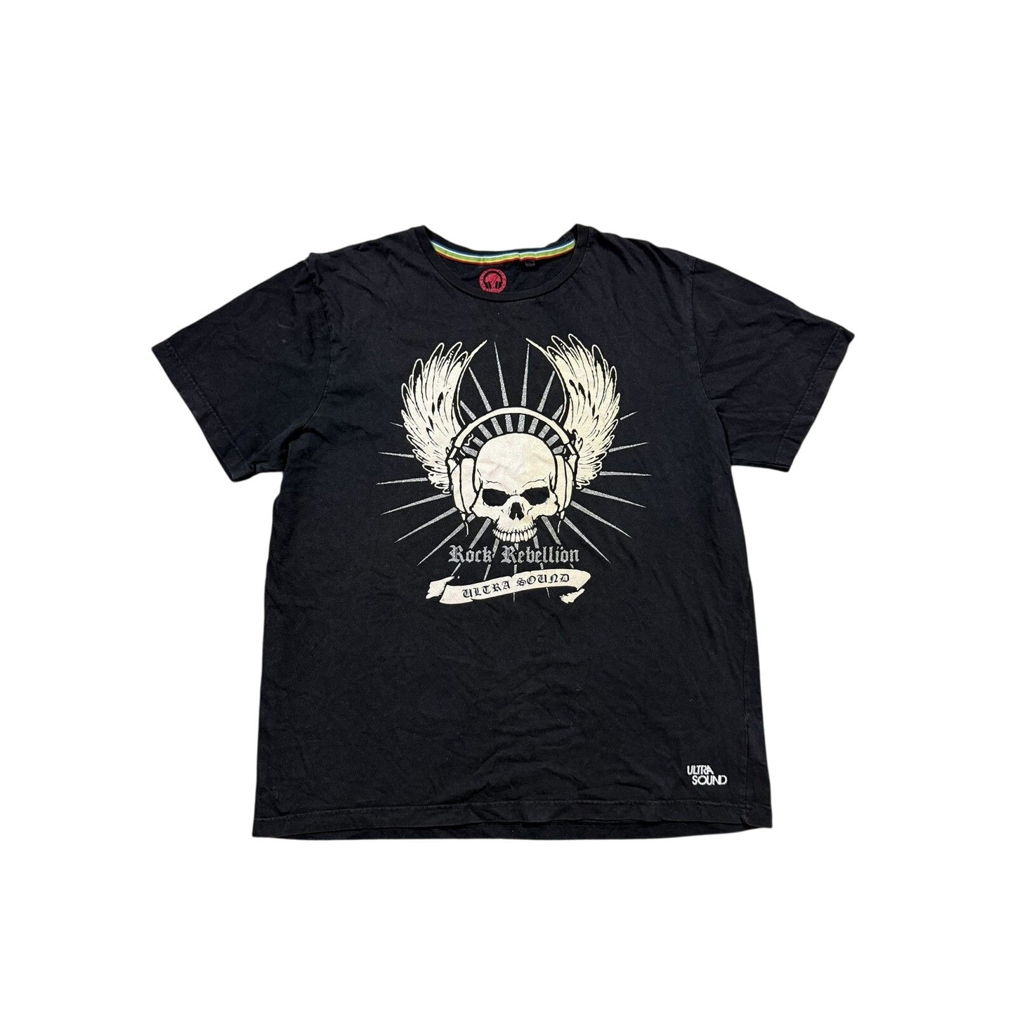 Vintage ultramagnetic rock rebellion T-shirt skull