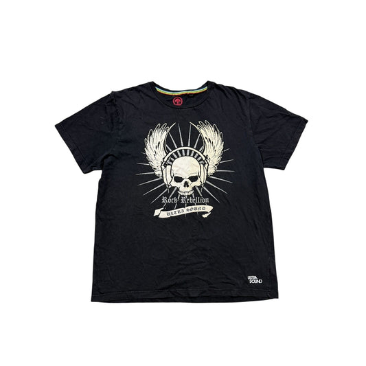 Vintage ultramagnetic rock rebellion T-shirt skull