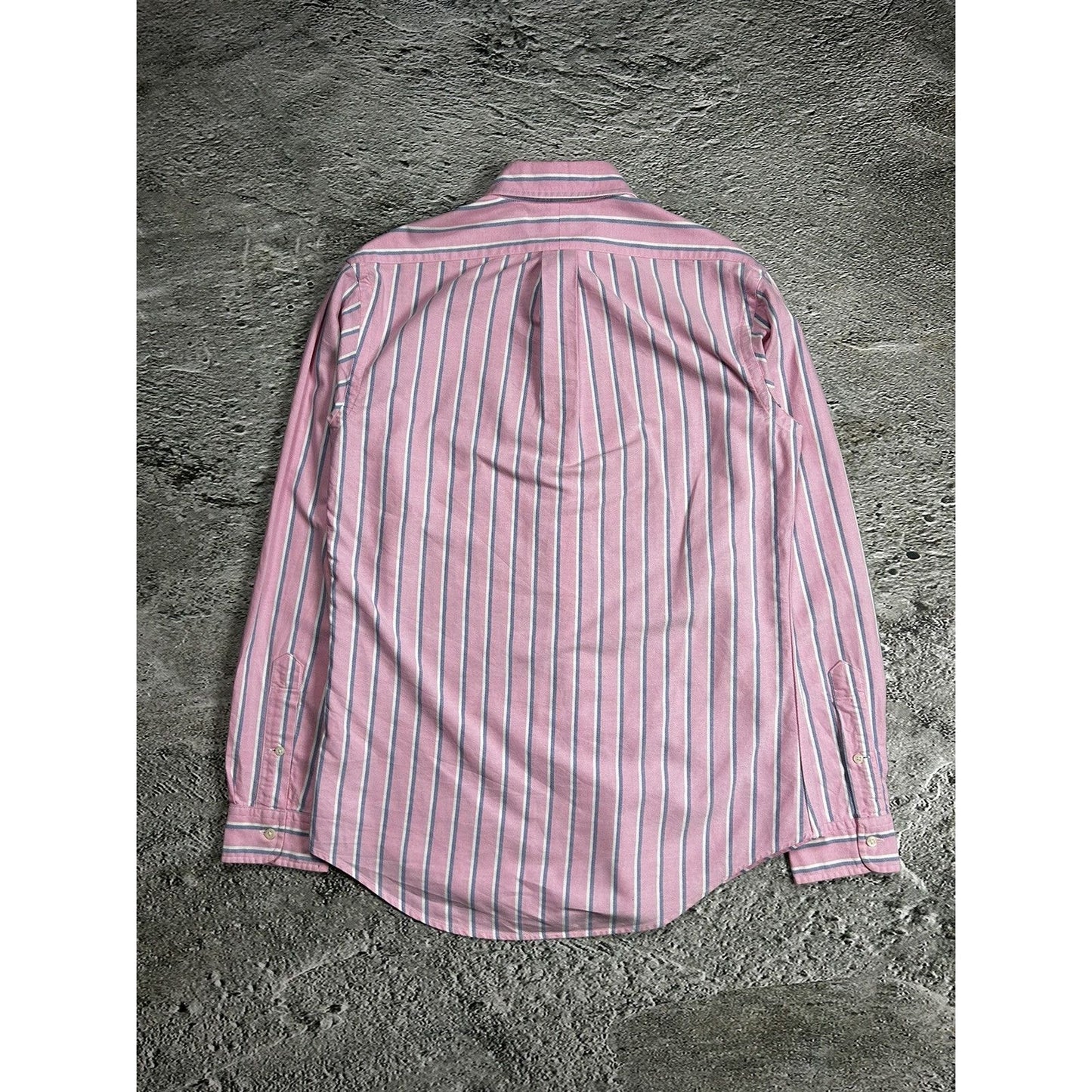 Polo Ralph Lauren pink shirt button up longsleeve striped