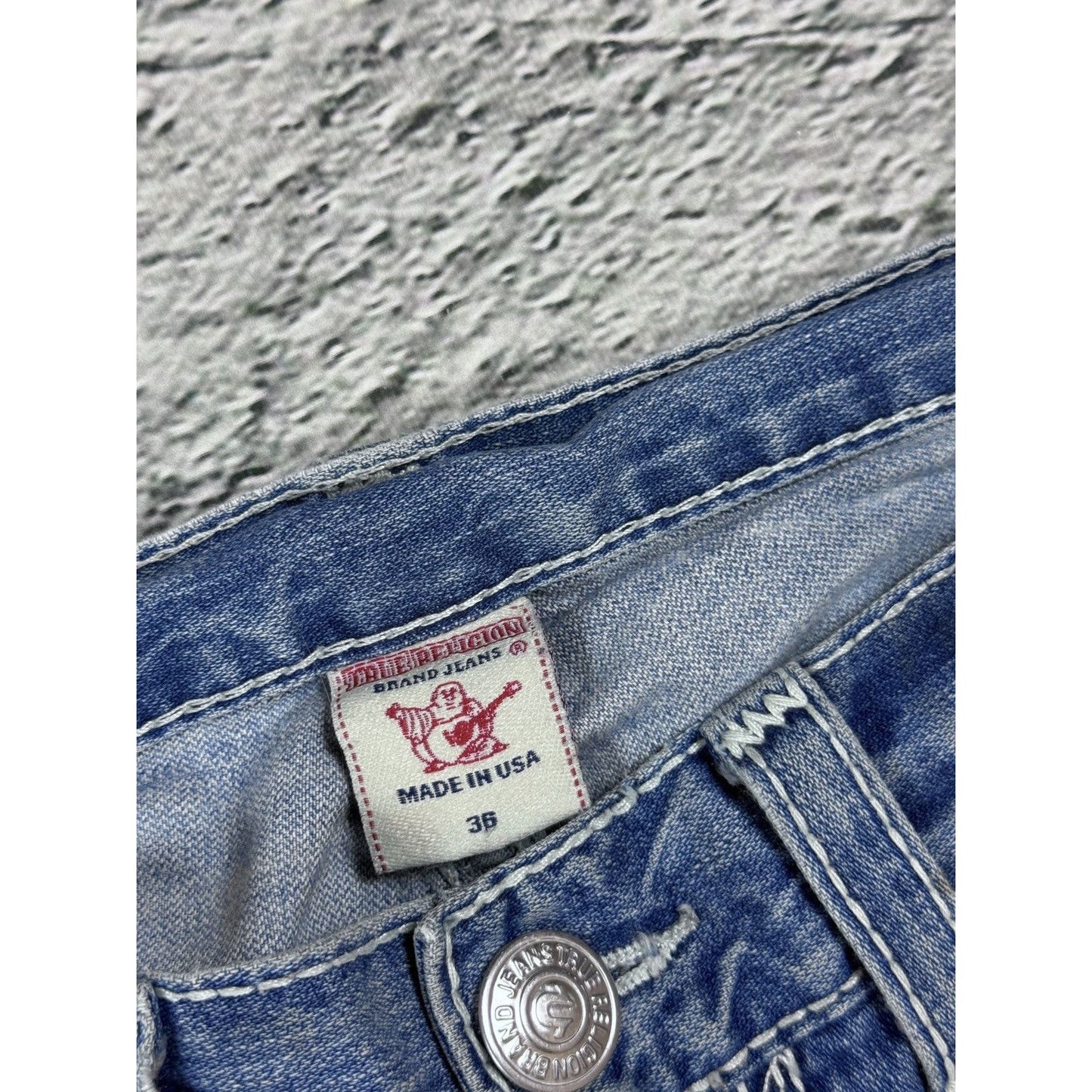 True Religion jeans vintage Bobby Big QT denim straight