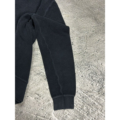 Acne sweatshirt black washed archival vintage style Y2K