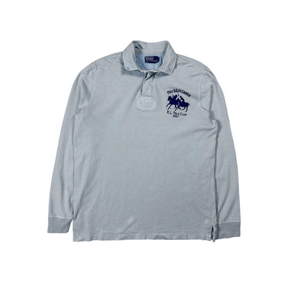 Chief Keef Polo Ralph Lauren longsleeve baby blue