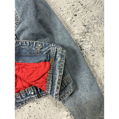 Dolce & Gabbana D&G denim jacket blue Red Lining