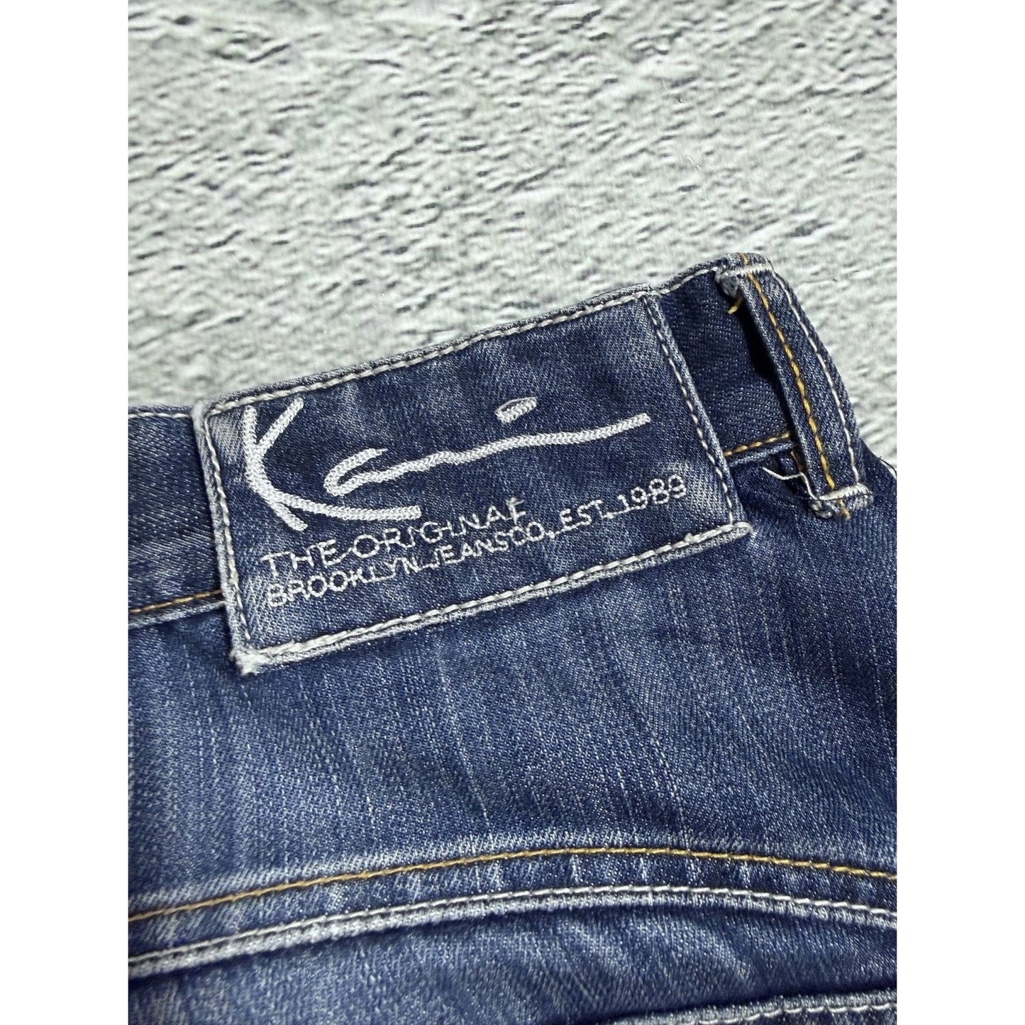 Karl Kani jeans vintage blue baggy Y2K