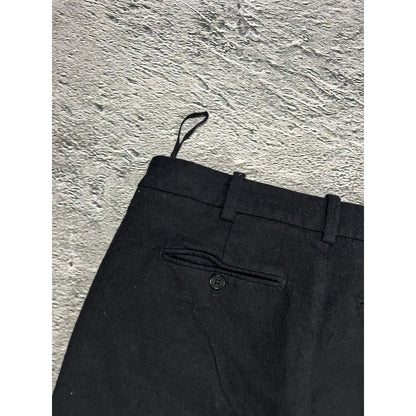 Zadig & Voltaire wool pants black gold