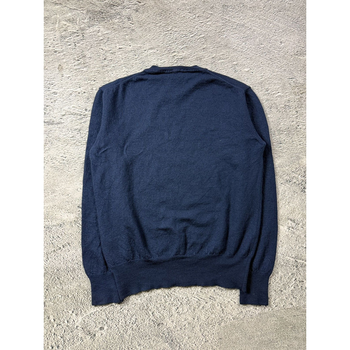 Vivienne Westwood knit small orb logo navy lana wool