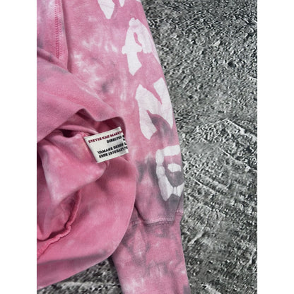 Yamane Evisu face vintage sweatshirt long sleeve pink