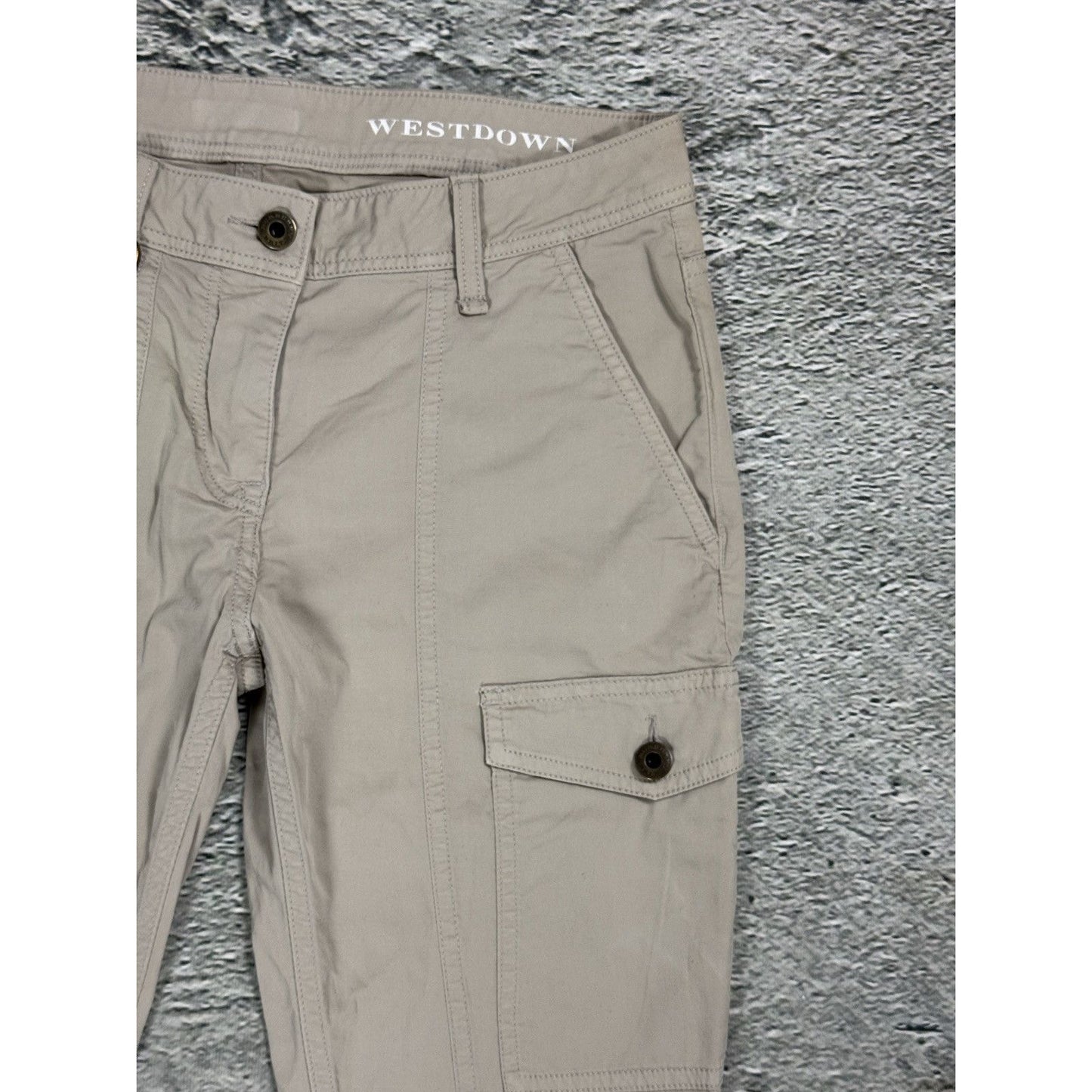 Burberry skinny cargo pants beige Brit