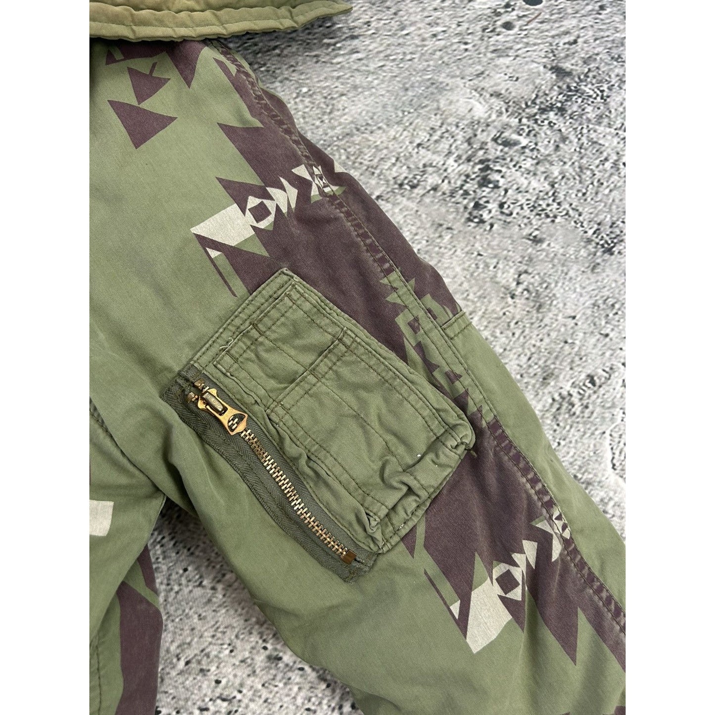 Polo Ralph Lauren Denim Supply Aztec puffer parka jacket