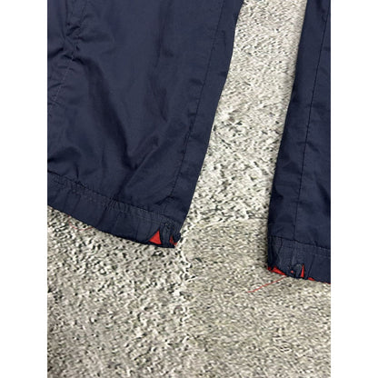 Adidas vintage navy red nylon track pants bootcut 2000s