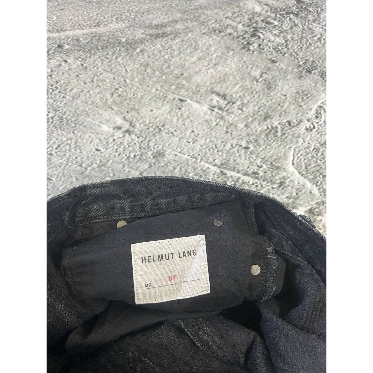 Helmut Lang jeans black slim