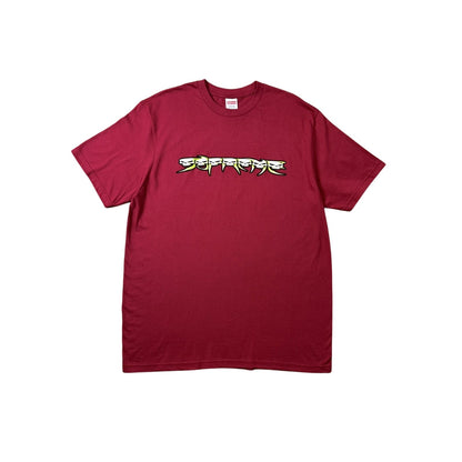 Supreme skulls spellout red cardinal FW26