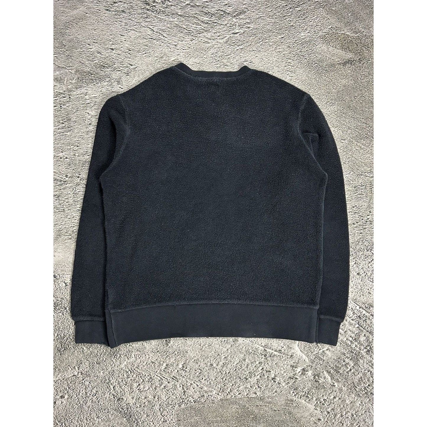 Acne sweatshirt black washed archival vintage style Y2K