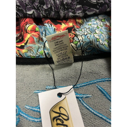 Ed Hardy zip hoodie purple vintage Y2K Christian Audigier