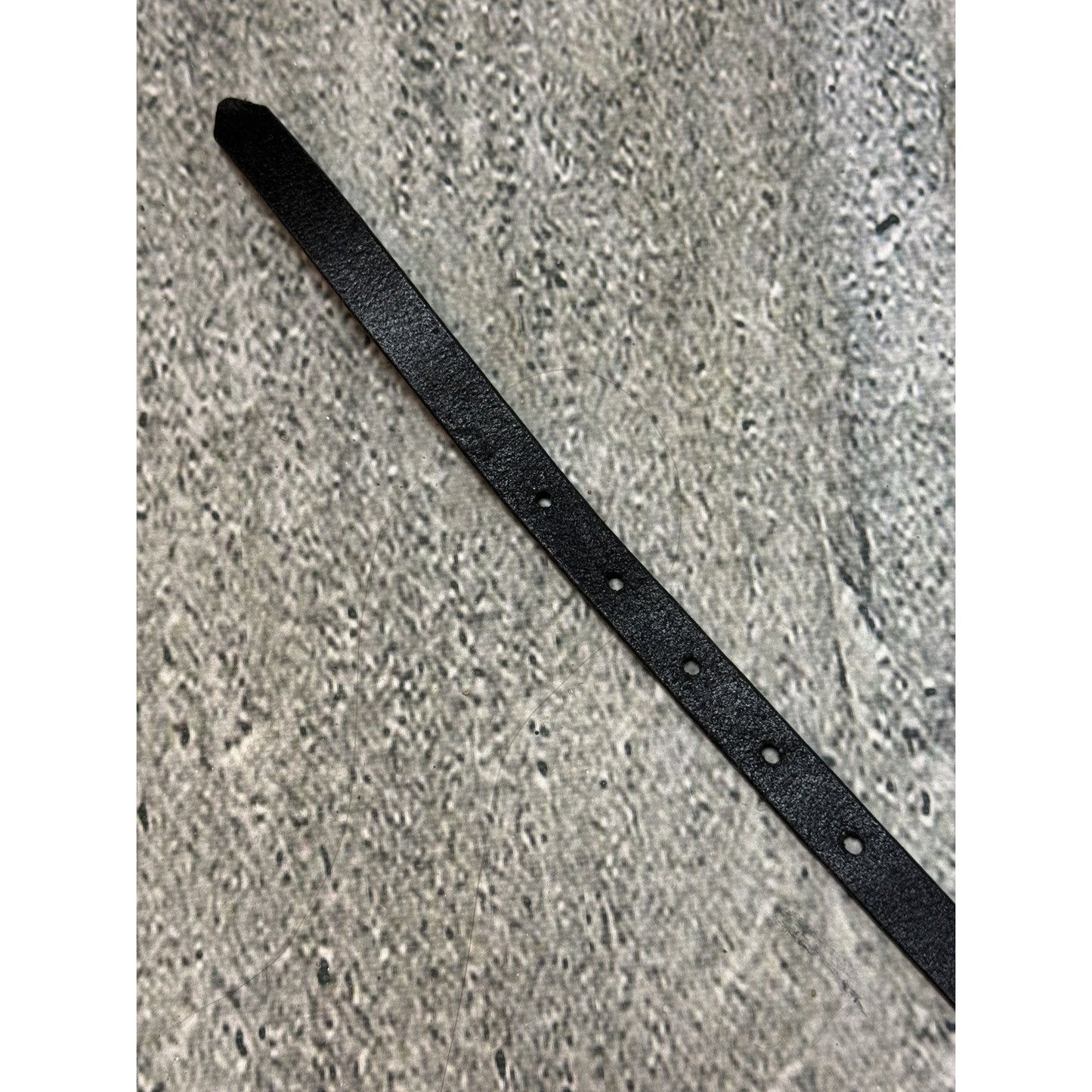 Diesel leather belt multicolour moving letters Y2K black