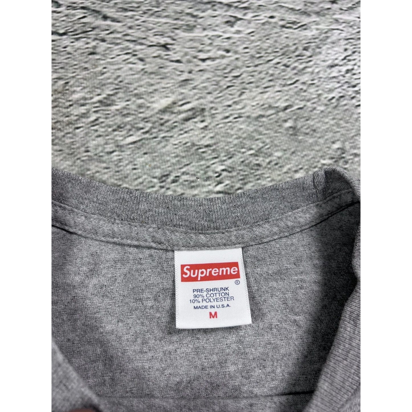 Supreme samurai t-shirt heather grey Tee