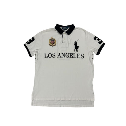 Chief Keef Polo Ralph Lauren Los Angeles vintage white black