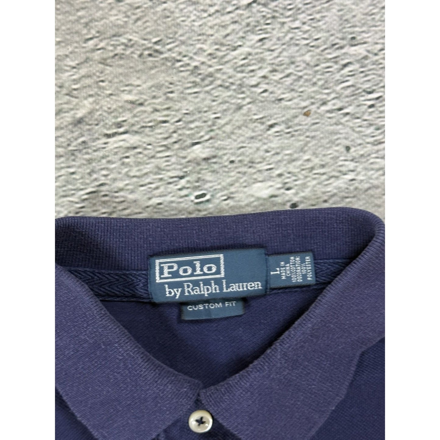 Chief Keef Polo Ralph Lauren New York navy blue Polo T-shirt