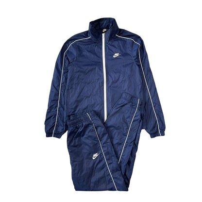 Nike track suit vintage navy pants windbreaker small logo
