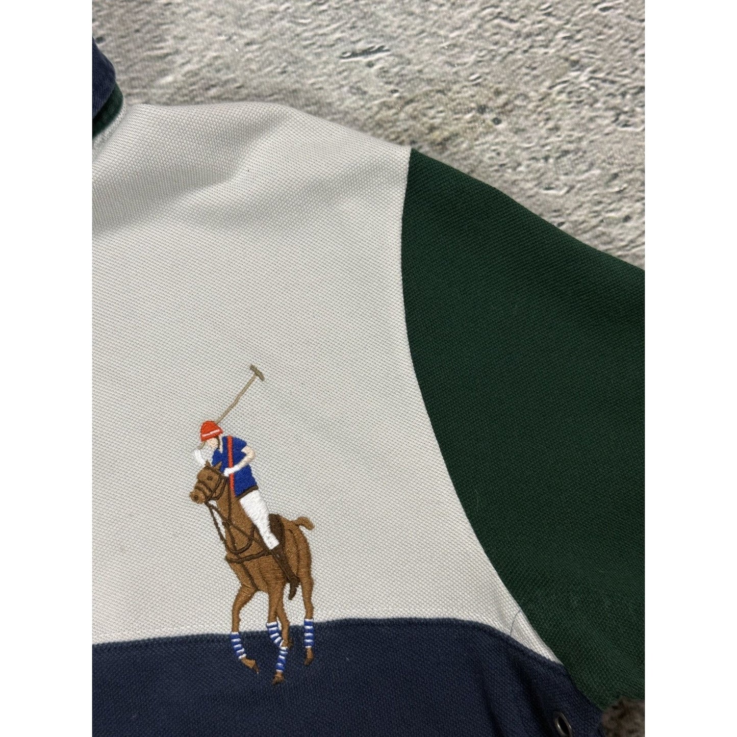 Chief Keef Polo Ralph Lauren vintage white big pony