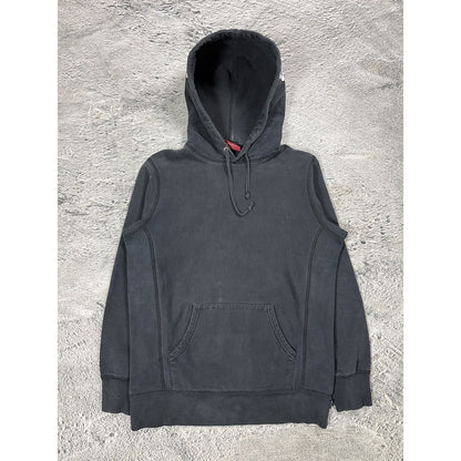 Supreme hoodie black hood logo Sick Mother Sick Child SS17