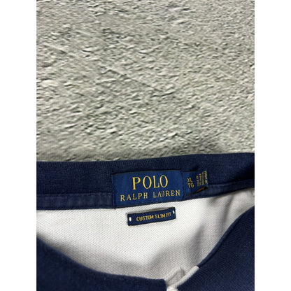 Chief Keef Polo Ralph Lauren vintage big pony white navy