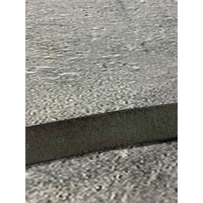 Diesel leather belt big buckle Y2K blue silver