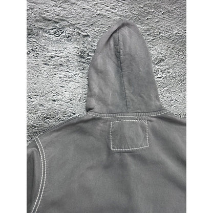 True Religion vintage grey zip hoodie Y2K I’m the BOSS