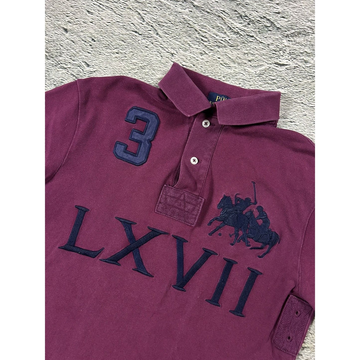 Chief Keef Polo Ralph Lauren vintage purple cherry big pony