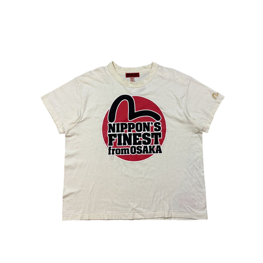Evisu Yamane T-shirt vintage big logo Nippon's Finest Osaka