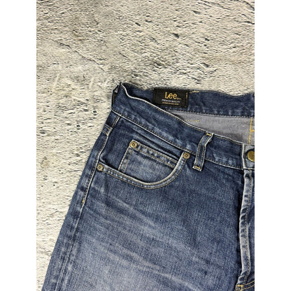 Lee flared bootcut jeans denim pants Y2K washed