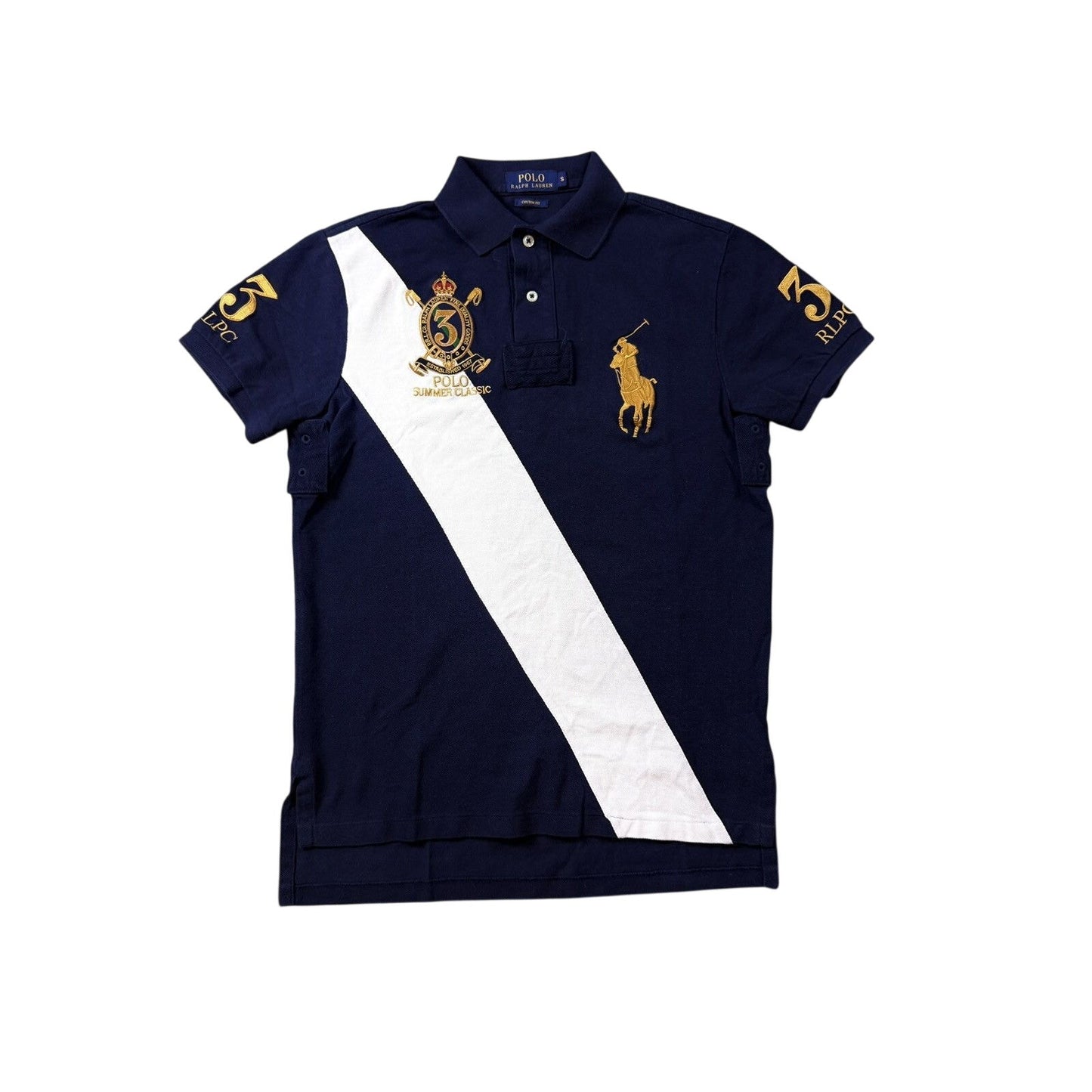 Chief Keef Polo Ralph Lauren T-shirt vintage blue navy white