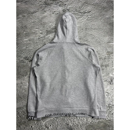 Diesel vintage grey zip hoodie Y2K