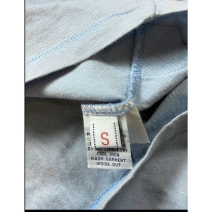 Evisu Genes vintage baby blue big logo t-shirt
