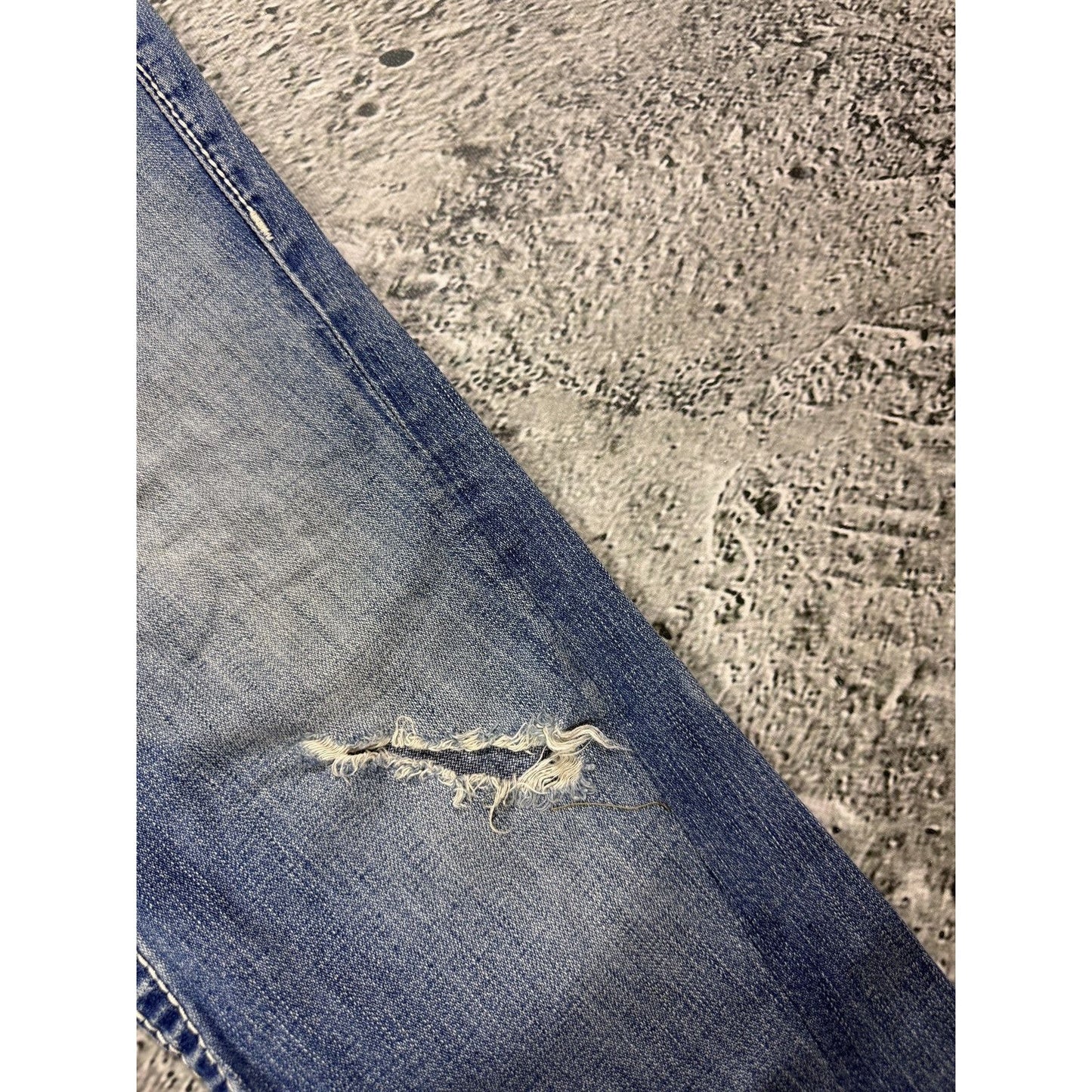 True Religion Joey jeans vintage denim pants flared blue