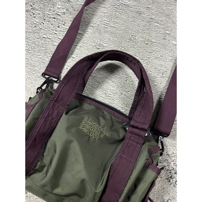 George Gina & Lucy bag khaki purple Y2K GGL Come Titikaka