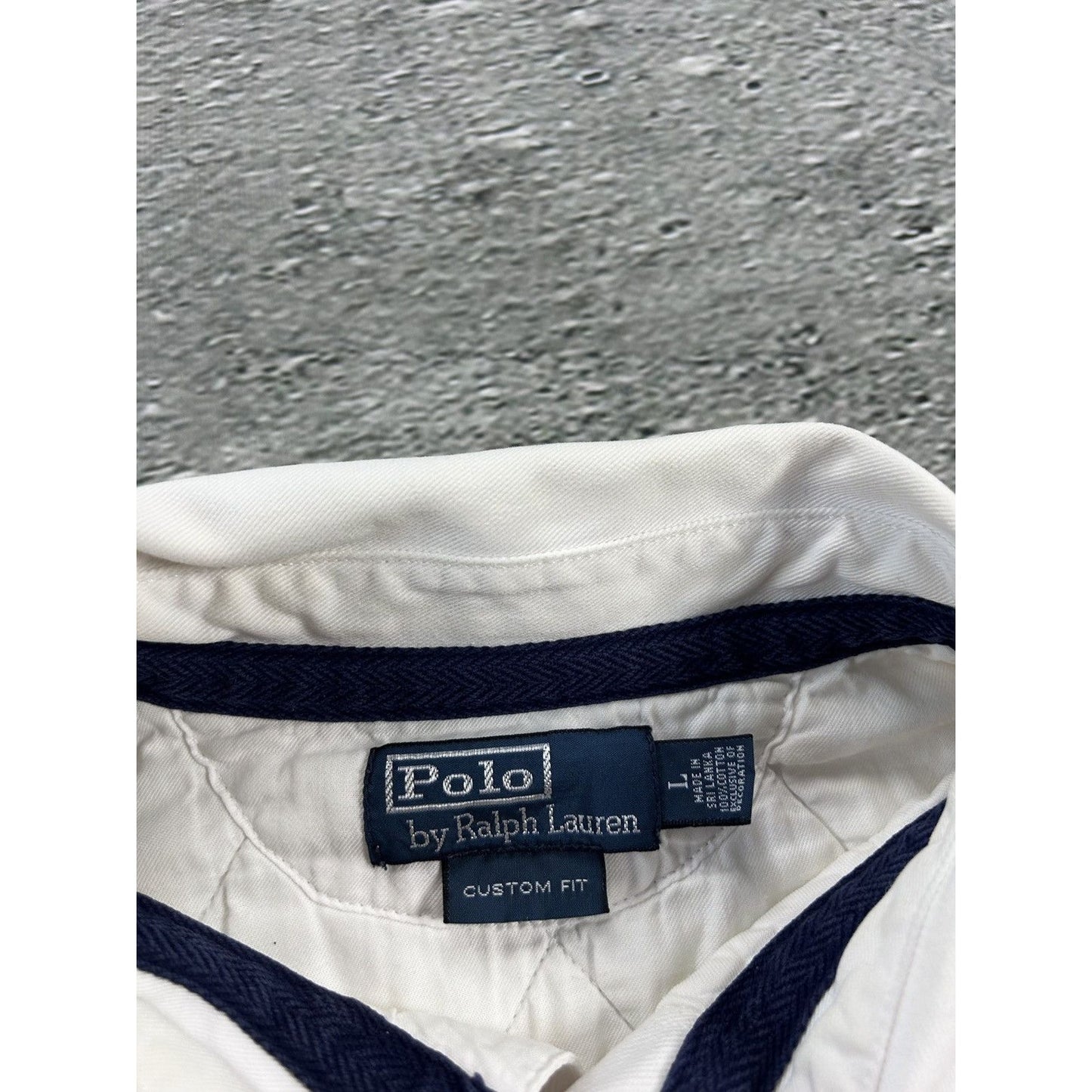 Chief Keef Polo Ralph Lauren England longsleeve white