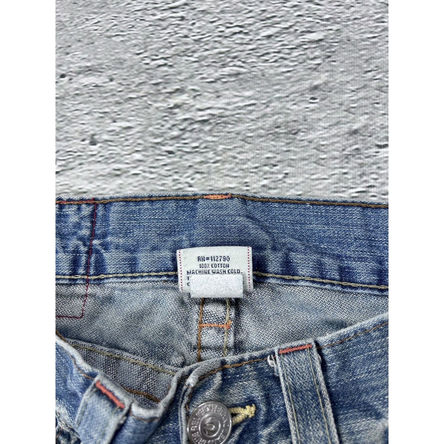 True Religion Billy jeans vintage denim pants flared