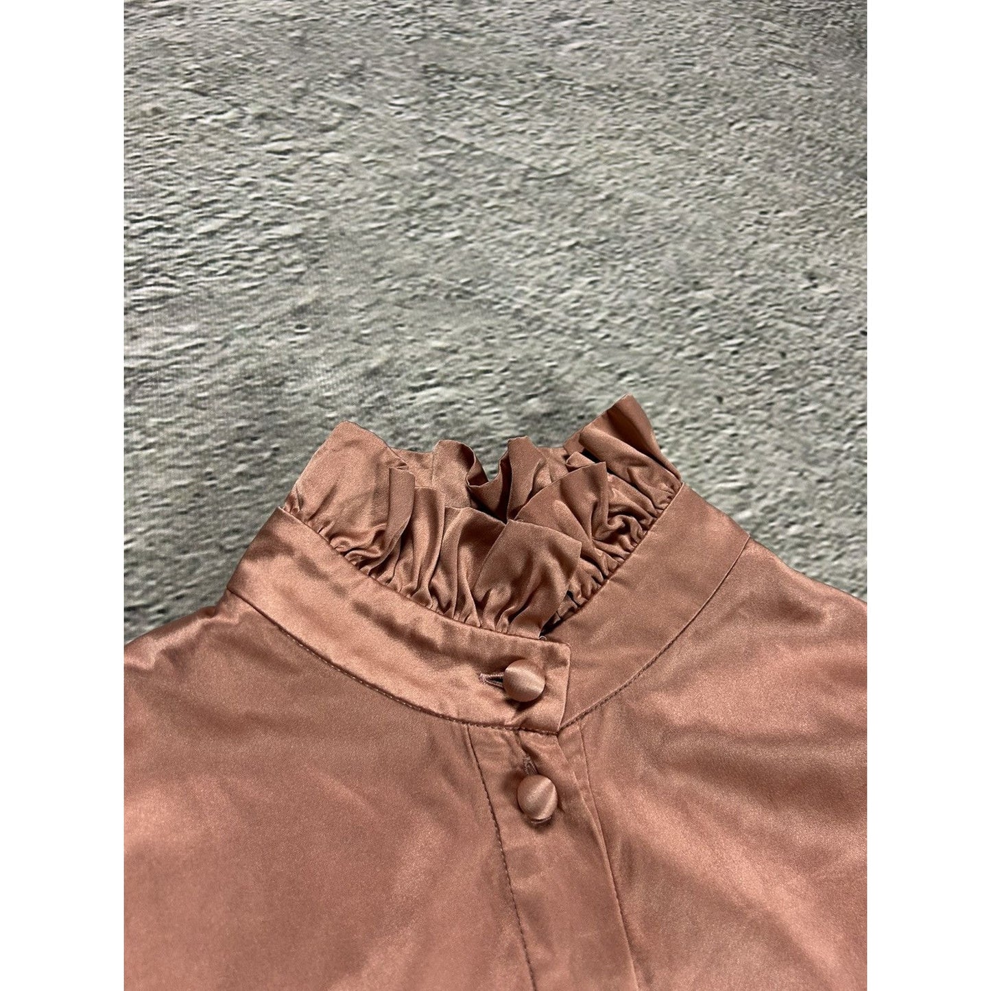 Saint Laurent Paris blouse pink FW16 top