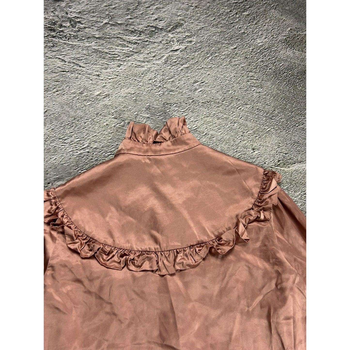 Saint Laurent Paris blouse pink FW16 top