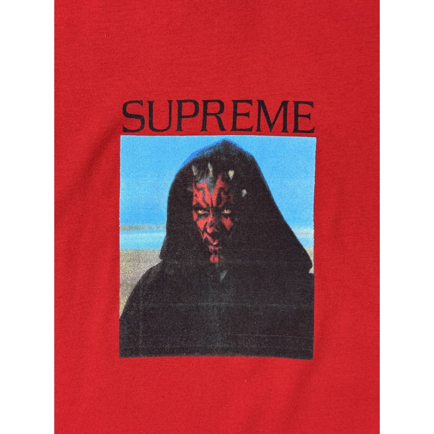 Supreme Sith Tee red FW26 Darth Maul Star Wars T-shirt