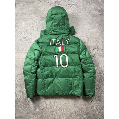 Chief Keef Polo Italy Ralph Lauren Puffer Down Jacket green