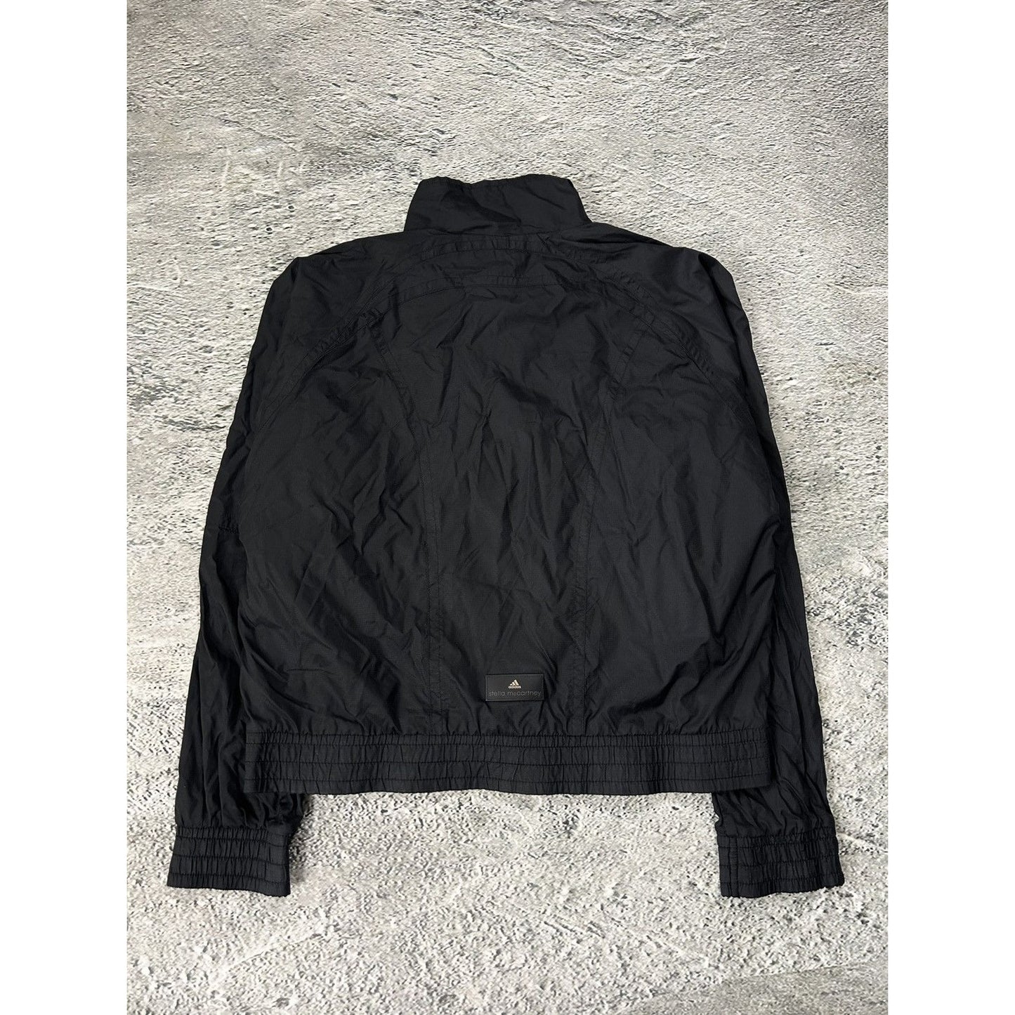 Adidas Stella McCartney bomber jacket black avant-garde