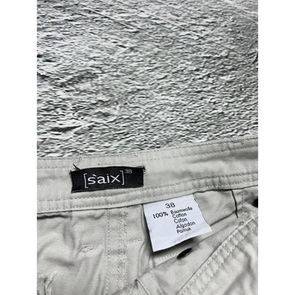 Saix vintage cargo pants beige military flared